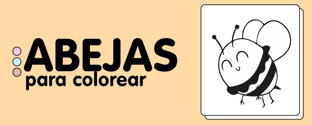 En este momento est&aacute;s viendo Abejas para Colorear