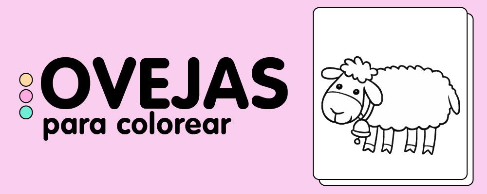 En este momento est&aacute;s viendo Ovejas para colorear