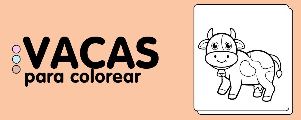 En este momento est&aacute;s viendo Vacas para colorear