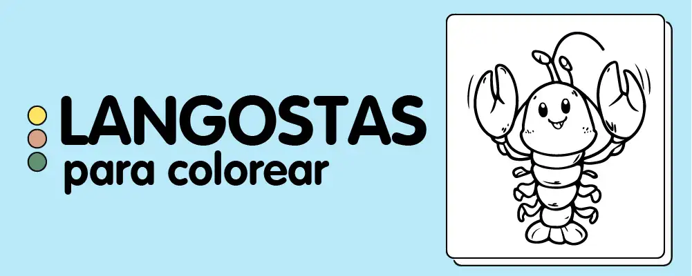 En este momento est&aacute;s viendo Langostas para colorear