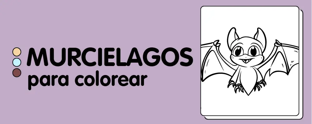 En este momento est&aacute;s viendo Murci&eacute;lagos para colorear