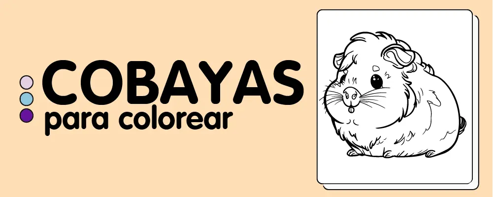 En este momento est&aacute;s viendo Cobayas para colorear