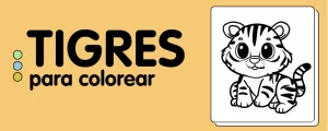 animales para Colorear-TIGRE